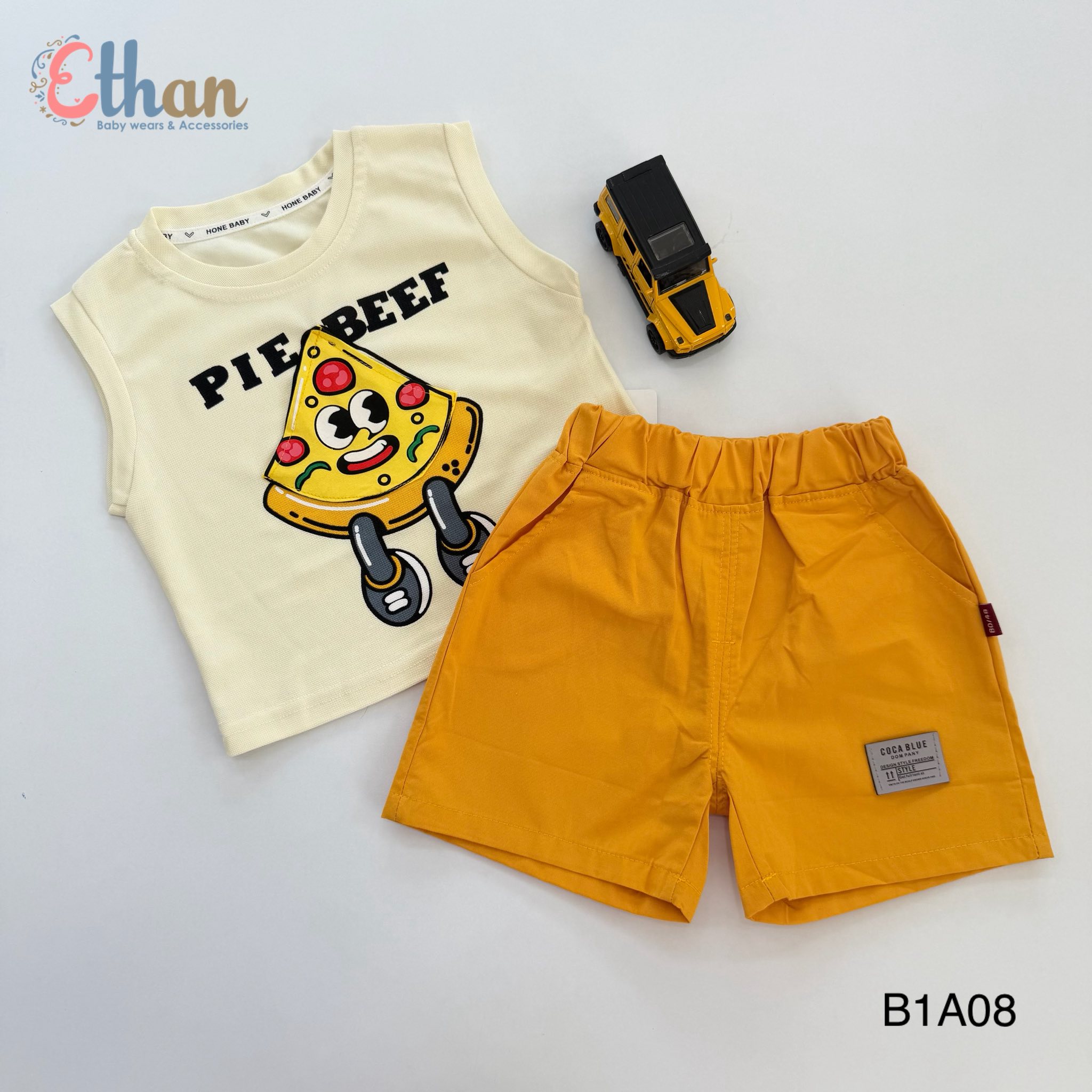 Children's Polo Shirt - Yellow
